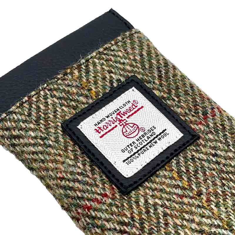 Maccessori Glasses Sleeve Country Green Harris Tweed CB2202-C001T detail