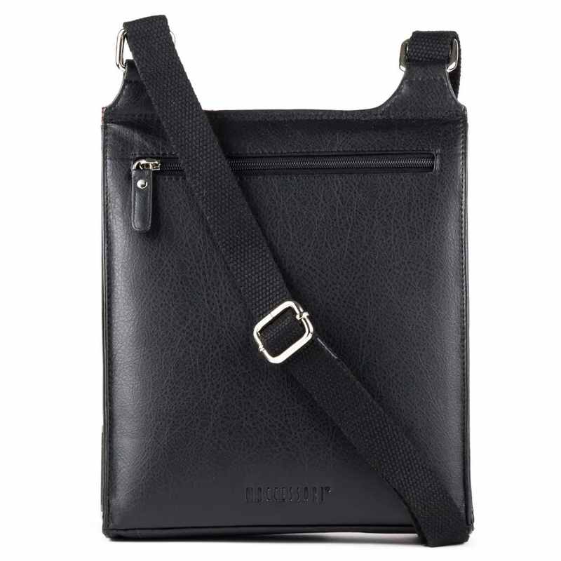 Maccessori Satchel Bag Blue Harris Tweed CB1902-SP516 back