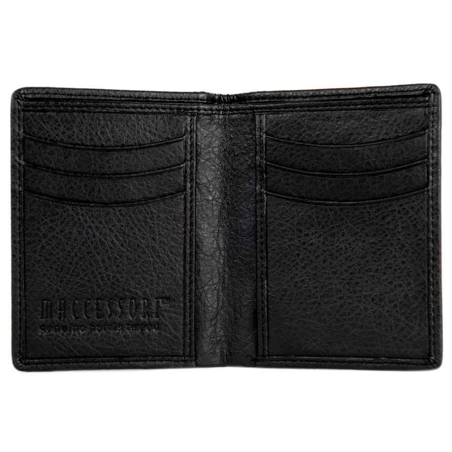 Maccessori Harris Tweed Slim Bi-fold Wallet Country Green inside