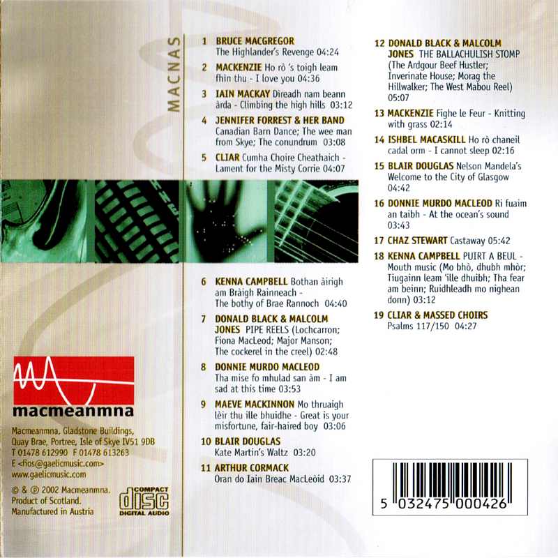 MACNAS Compilation CD
