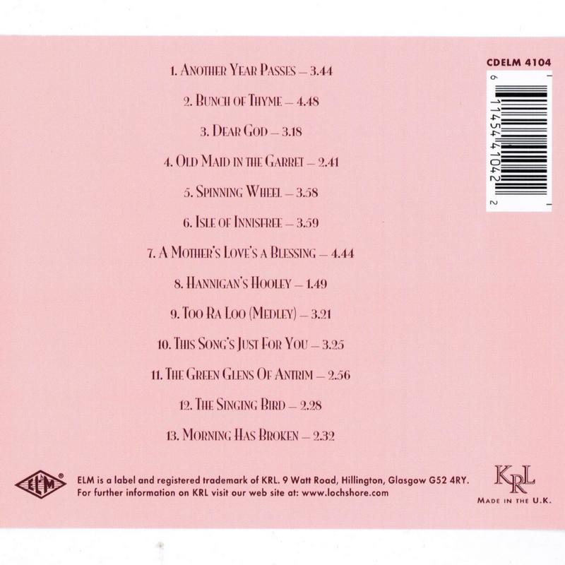 Majella Spinning Wheel CDELM4104 CD track list