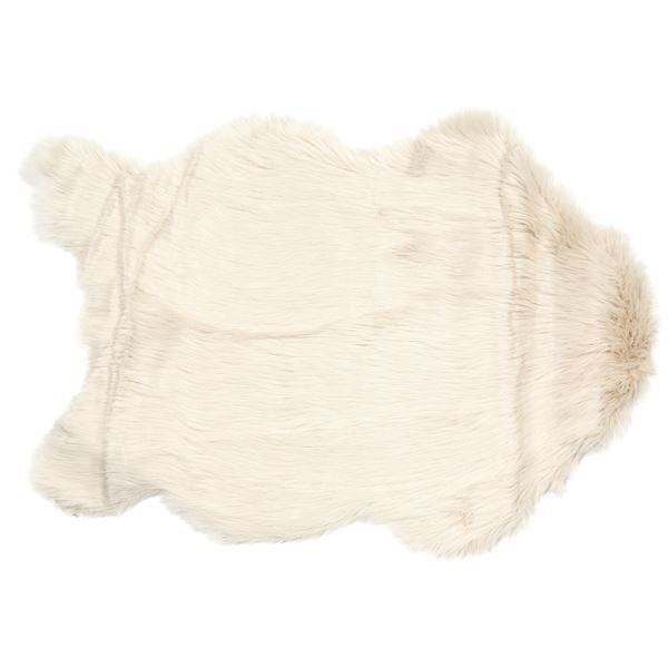 Malini Faux Sheepskin Snug Rug Natural