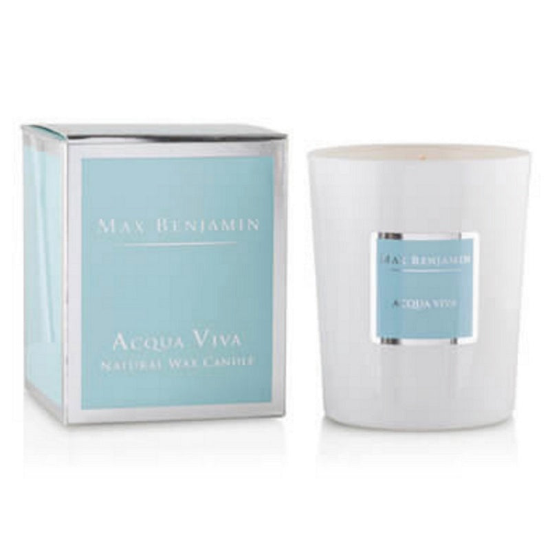 Max Benjamin Acqua Viva Scented Candle MB-C40 with box