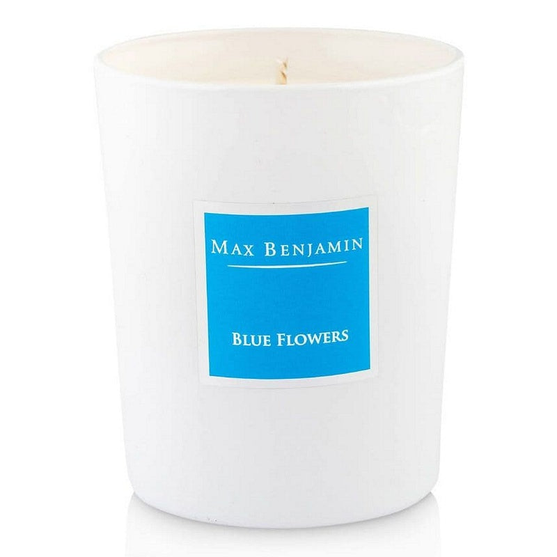 Max Benjamin Blue Flowers Scented Candle MB-C27 front