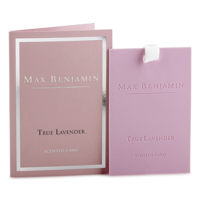 Max Benjamin True Lavender Scented Card MB-Card6 front