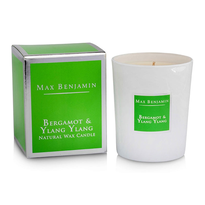 Max Benjamin Candle in Gift Box - Bergamot and Ylang-Ylang