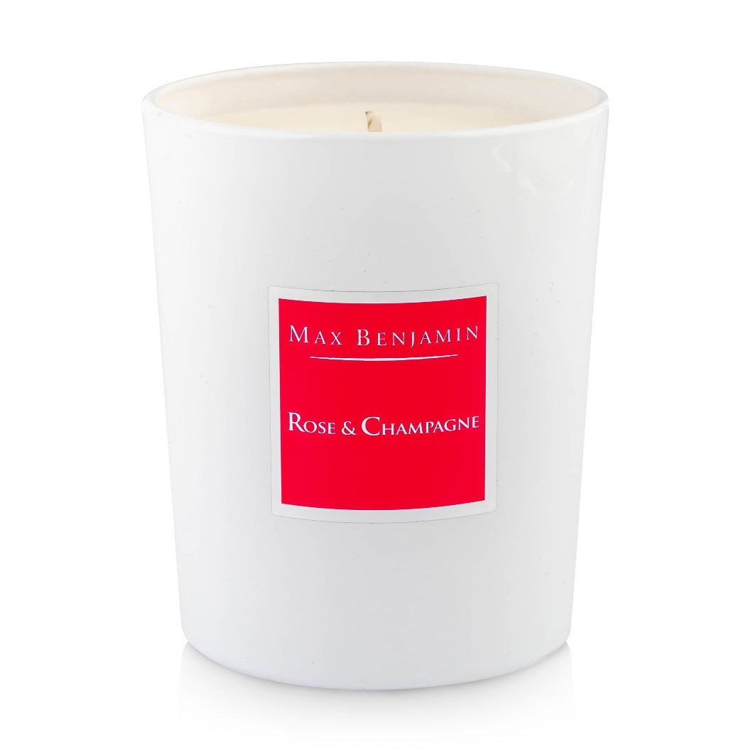 Max Benjamin Rose and Champagne Candle
