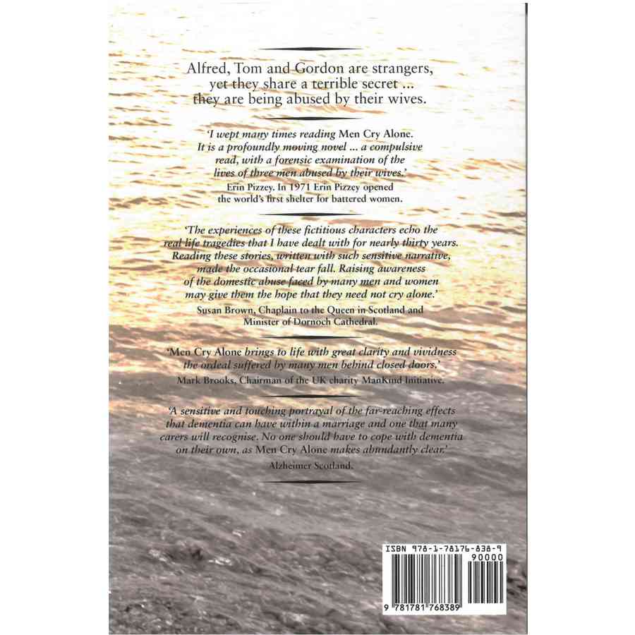 Men Cry Alone by Philip Paris back cover