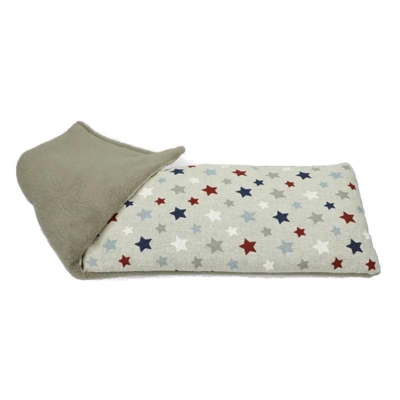 Microwavable Wheatbag Lavender Scented Multi-Stars Print folded