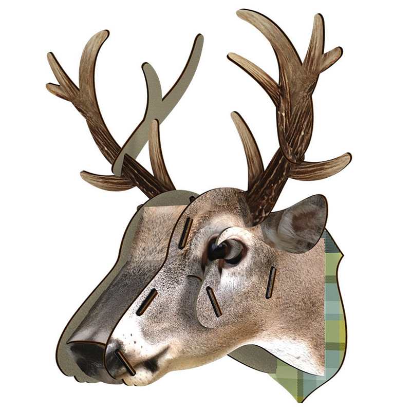 Miho Trophy Stag Head Ornament King Deer