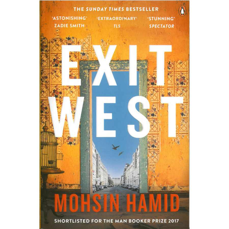 Mohsin Hamid - Exit West book front cover