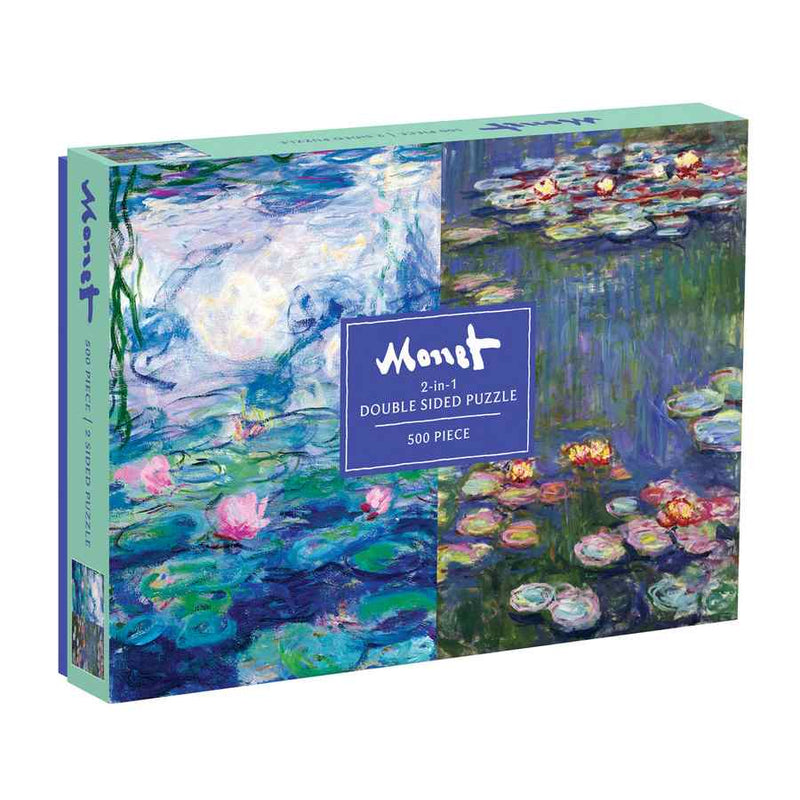Monet 500 Piece Double Sided Jigsaw Puzzle