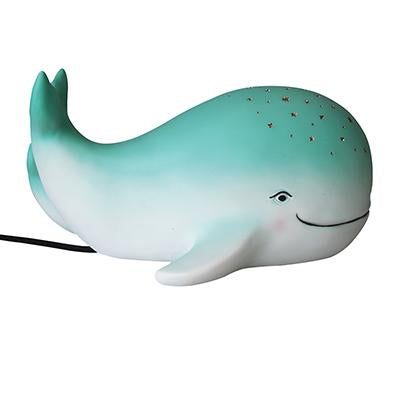 Mother & Baby Whale LED Lamp back