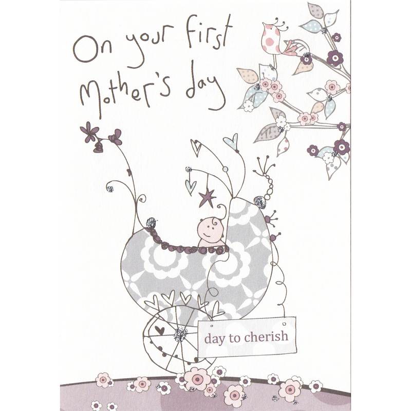 Mother's Day Card - On Your First Mother's Day