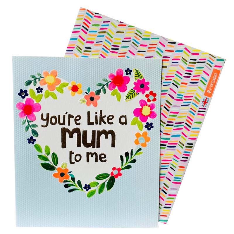 Mother's Day Card You're Like A Mum To Me HDS26 with envelope