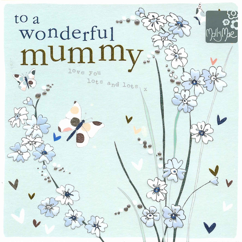 Mother's Day Card - To A Wonderful Mummy