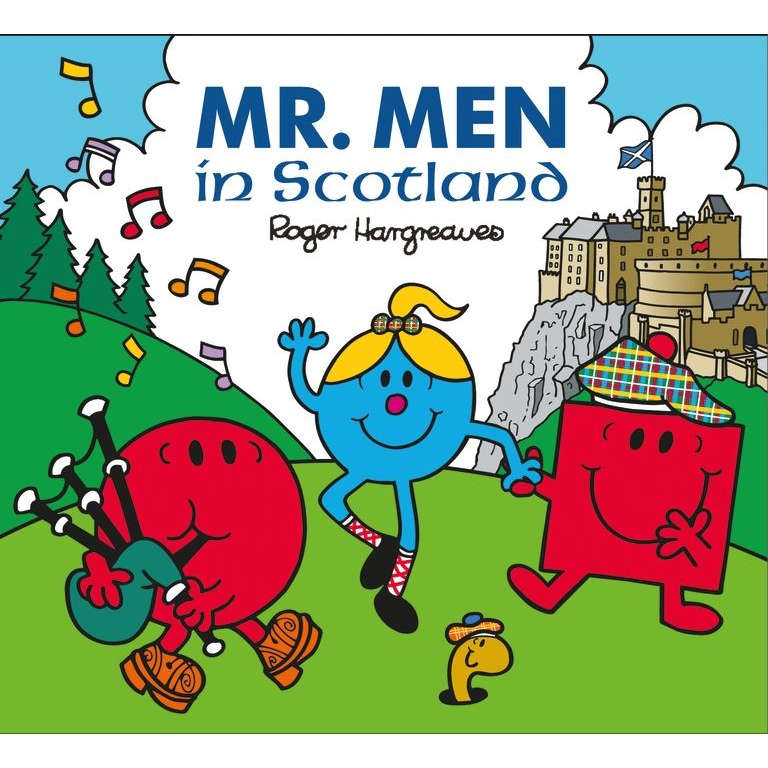Mr. Men In Scotland by Roger Hargreaves book front