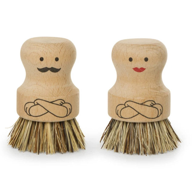 Mr or Mrs Scrubber scrubbing brushes