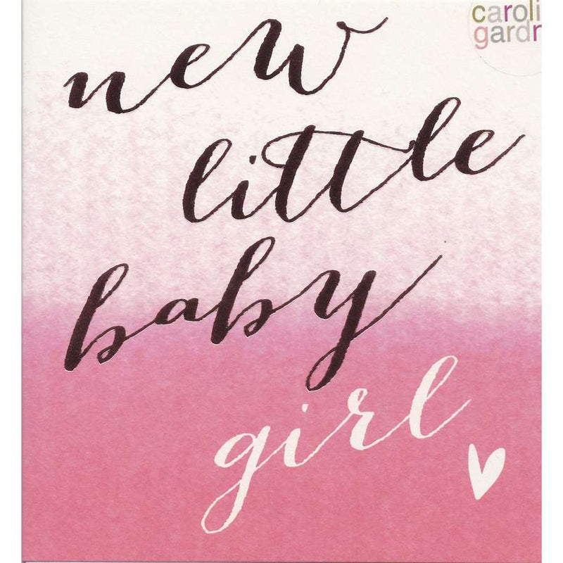 New Little Baby Girl Card PGT011