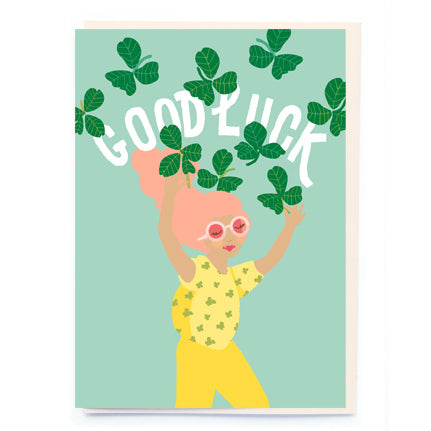 Noi Publishing Greetings Card Good Luck BN020 front