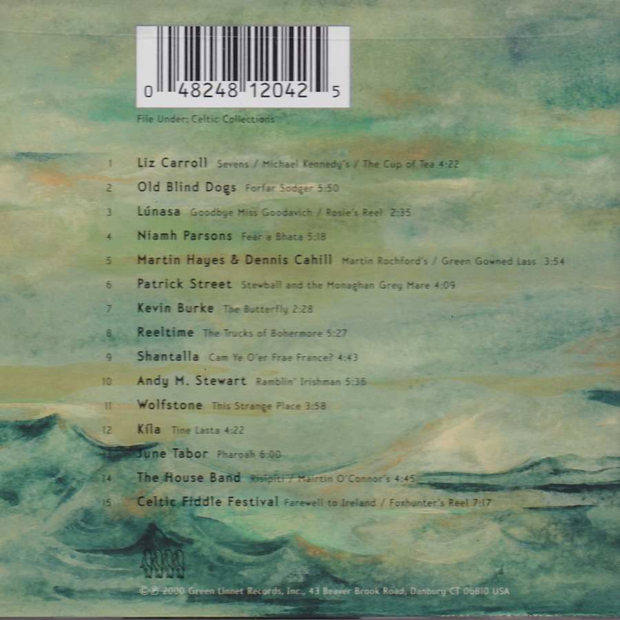 Nua Teorainn: New Celtic Music from Green Linnet GLCD1204 back