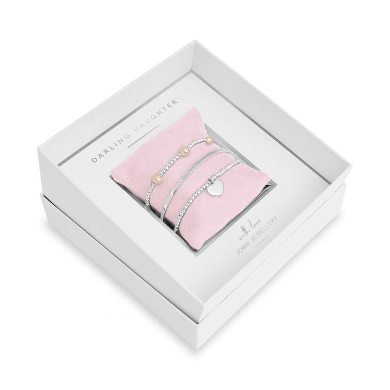 Occasion Gift Box Darling Daughter Stacking Bracelets 3152 in box