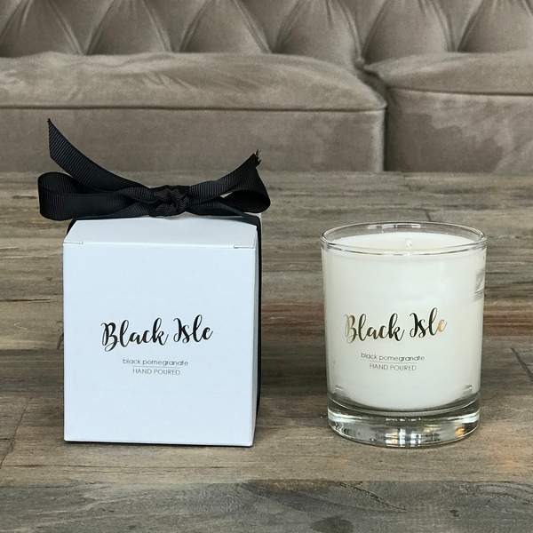 Old School Beauly Hand Poured Candle - Black Isle 20cl with gift box