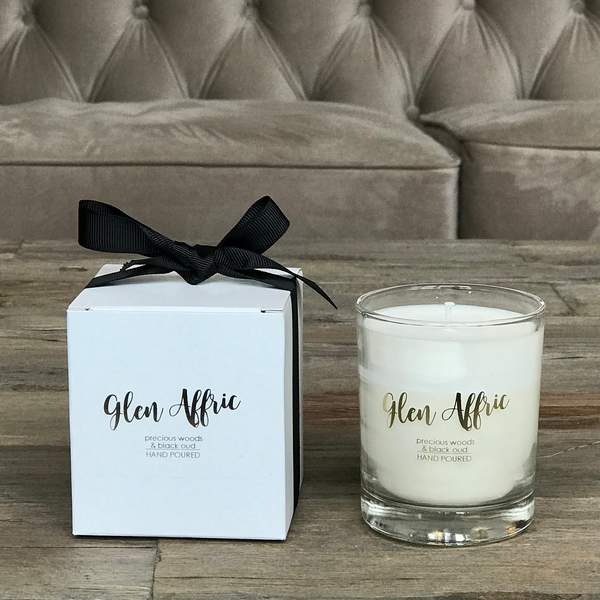 Old School Beauly Hand Poured Candle - Glen Affric 20cl with gift box