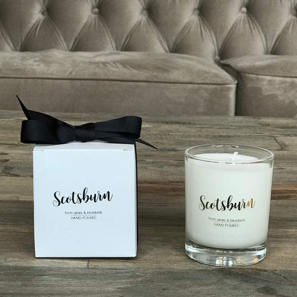Old School Beauly Hand Poured Candle - Scotsburn 20cl with gift box