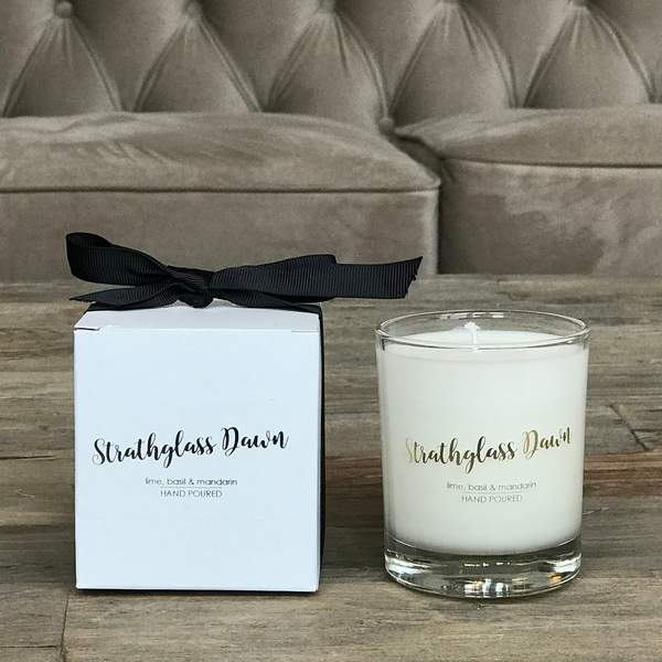 Old School Beauly Hand Poured Candle - Strathglass Dawn 20cl and gift box
