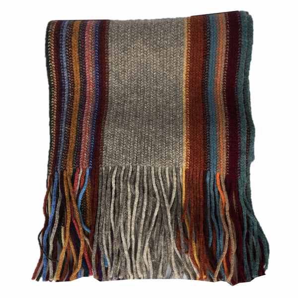 Old School Beauly Knitwear - Glen Affric Scarf folded