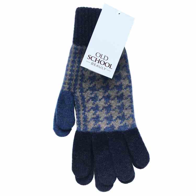 Old School Beauly Knitwear - Inverness Black Isle Gloves pair with tag