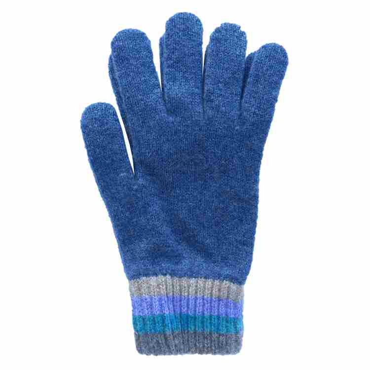 Old School Beauly Knitwear - Inverness Blue Skies Gloves
