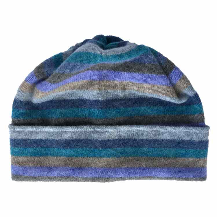 Old School Beauly Knitwear - Inverness Blue Skies Hat