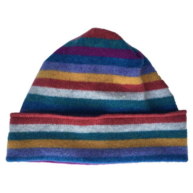 Old School Beauly Knitwear - Inverness Sunset Hat side