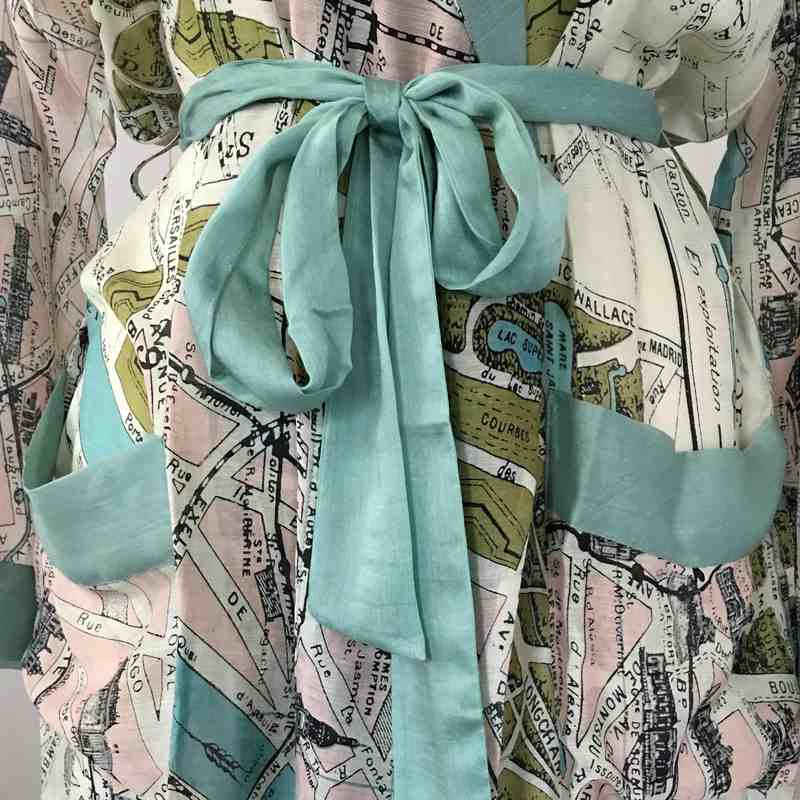One Hundred Stars Dressing Gown Paris bow
