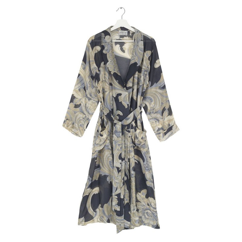 One Hundred Stars Plaster Roses Midnight Gown front
