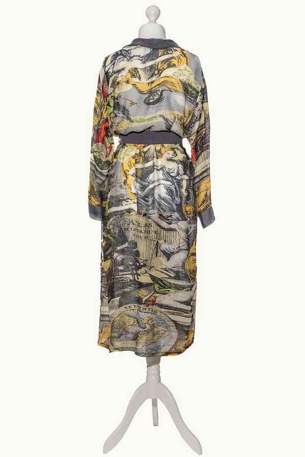 One Hundred Stars Atlas Dressing Gown on mannequin back