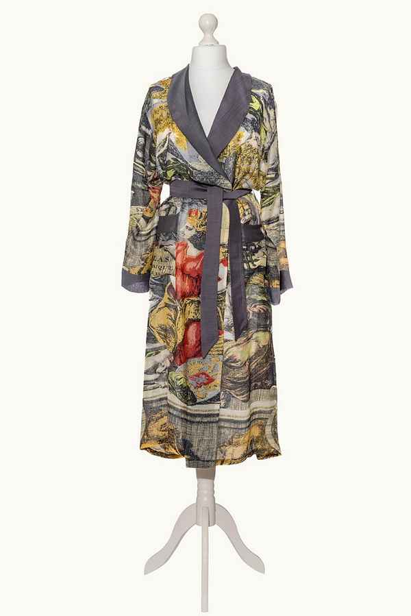 One Hundred Stars Atlas Dressing Gown on mannequin front