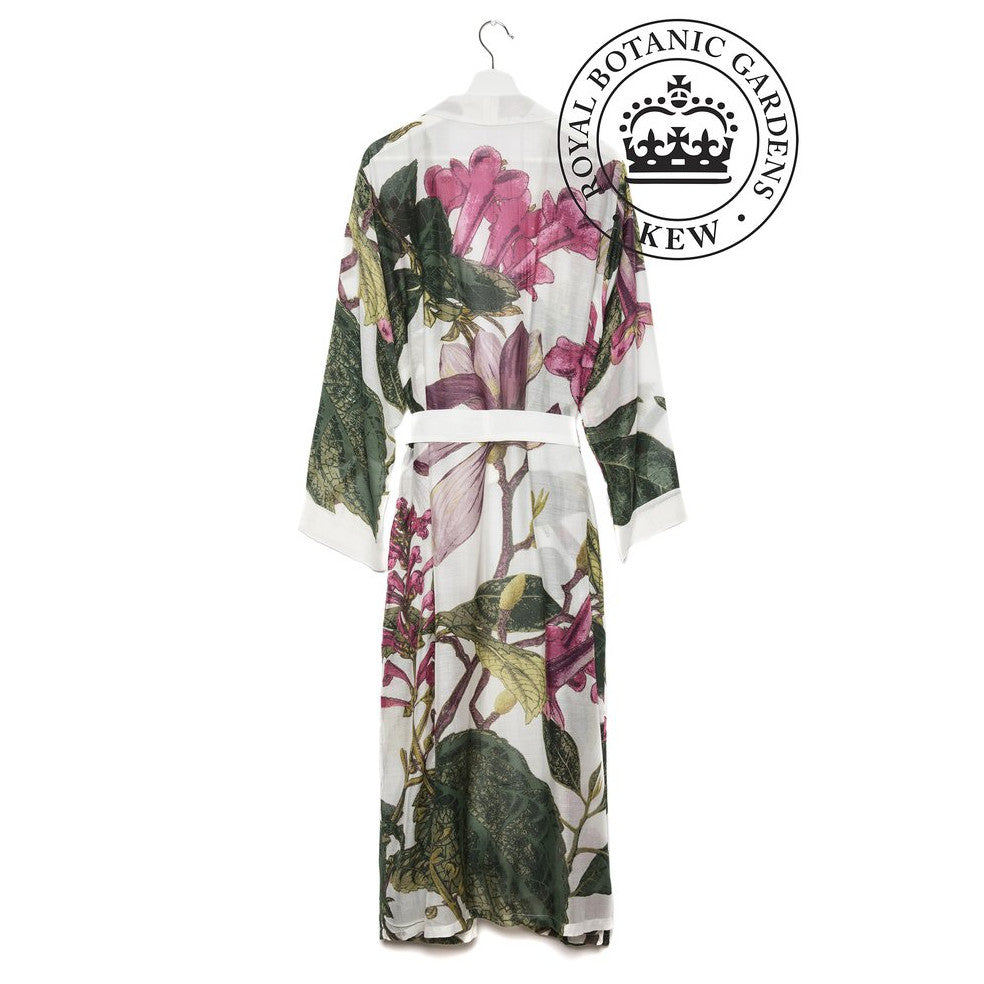 One Hundred Stars Dressing Gown Magnolia White back