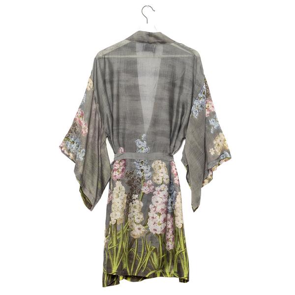 One Hundred Stars Hyacinth Boho Kimono back