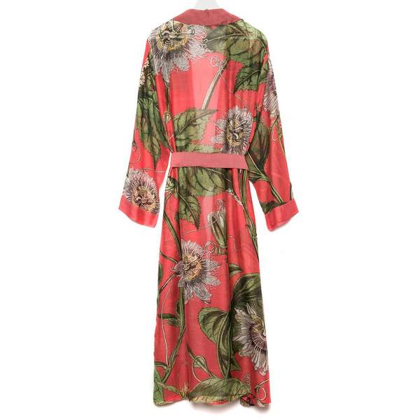 One Hundred Stars Kew Gown Coral Passion Flower back