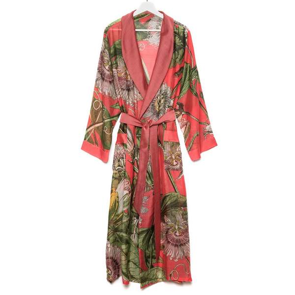 One Hundred Stars Kew Gown Coral Passion Flower front