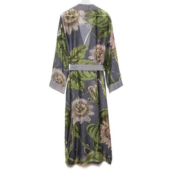 One Hundred Stars Kew Passion Flower Grey Gown back