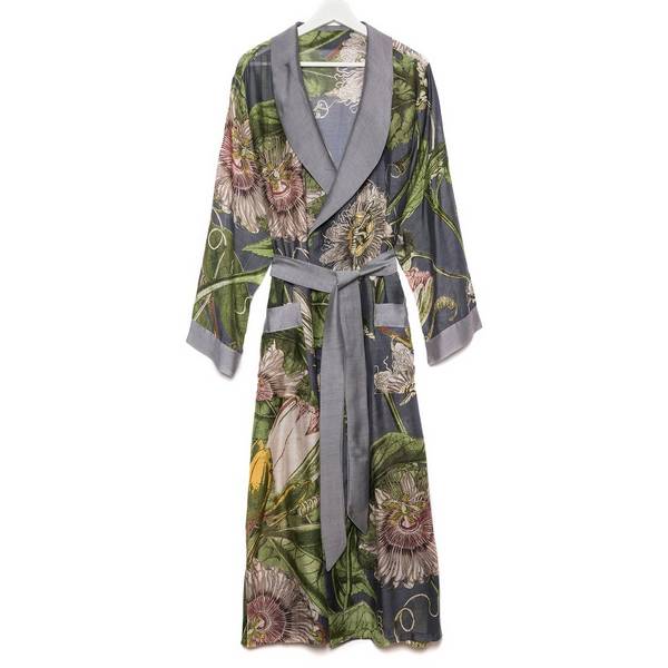 One Hundred Stars Kew Passion Flower Grey Gown front