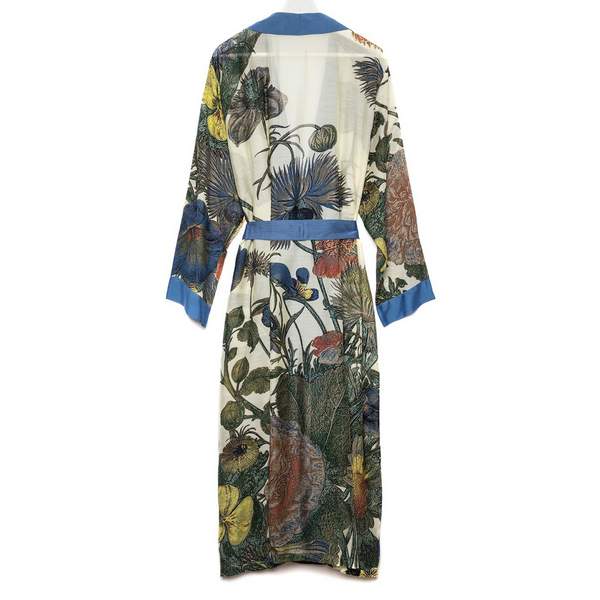 One Hundred Stars Kew Thistle Dressing Gown back