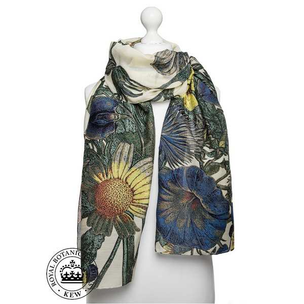 One Hundred Stars Royal Botanic Gardens Kew Thistle Scarf