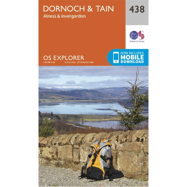 Ordnance Survey Explorer 438 Dornoch and Tain