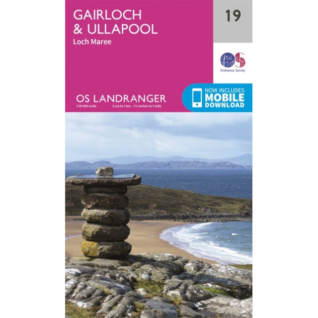 Ordnance Survey Landranger 019 Gairloch & Ullapool, Loch Maree