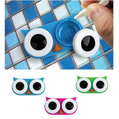 Kikkerland Owl Contact Lens Case